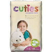 Cuties Complete Care Baby Diaper, SIZE 6, CCC06