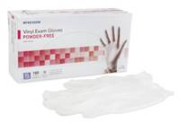 Exam Glove, McKesson, X-Large NonSterile Vinyl Standard Cuff Length Smooth Clear, 14-120 - Case of 1000
