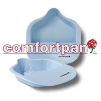 Comfortpan Bariatric Bedpan Blue 2 Quart / 1893 mL, 12B - SOLD BY: PACK OF ONE