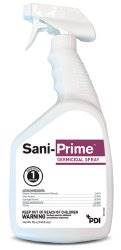 Sani-Prime Surface Disinfectant Cleaner, Germicidal Liquid 32 oz. Bottle Alcohol Scent, X12309 - EACH