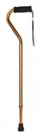 McKesson Offset Cane Aluminum 30 to 39 Inch Height Bronze, 146-RTL10307 - CASE OF 6