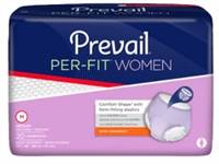 Prevail Per-Fit Women Adult Underwear Pull On Large Disposable Moderate Absorbency, PFW-513 - Case of 72