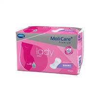 MoliCare Premium Bladder Control Pad Moderate Absorbency One Size Fits Most Female Disposable, 168654 - Case of 168
