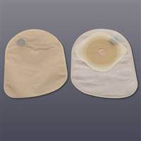 Contour I Filtered Stoma Cap Beige Odor-Barrier Pouch with SoftFlex, Barrier Opening 1-15/16 Inch, Cap Size 4 Inch, 1796 - Pack of 30