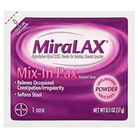 MiraLAX Laxative Powder 24 per Box 17 Gram Strength Polyethylene Glycol 3350, 11523726808 - 1 Box