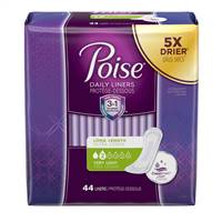 Poise Bladder Control Pad, 8-1/2 Inch Length Light Absorbency Polyacrylate One Size Fits Most Female Disposable, 19304 - Case of 264