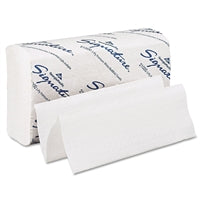 Signature Paper Towel, Multi-Fold 9-1/4" X 9-1/2", 125 Count Pack, Georgia Pacific 21000