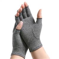 IMAK Compression Arthritis Glove Open Finger Medium Over-the-Wrist Hand Specific Pair Cotton / Lycra, A20171 - EACH