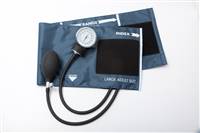 Aneroid Sphygmomanometer, McKesson, Pocket Style Hand Held 2-Tube Adult Size Arm, 01-775-11ANGM - EACH