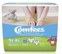 Comfees Toddler Training Pants Pull On 3T to 4T Disposable Moderate Absorbency, CMF-B3 - Pack of 23