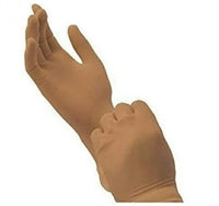 McKesson Confiderm LMT Surgical Glove Size 7 Sterile Latex Standard Cuff Length Textured Brown 14-32070 - One Pair