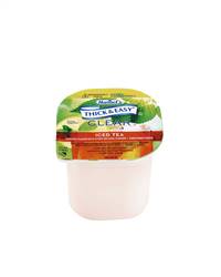 Thick & Easy Thickened Beverage 4 oz. Portion Cup Iced Tea Flavor Ready to Use Honey Consistency, 32870 - Case of 24