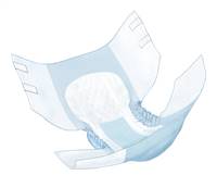 Simplicity Adult Brief Tab Closure Large Disposable Moderate Absorbency, 65034R - Case of 100