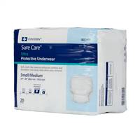 Sure Care Adult Underwear Pull On Medium Disposable Heavy Absorbency, 1430- - Pack of 20