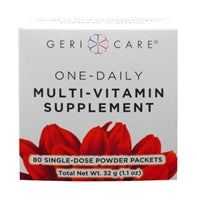 Gericare Multivitamin Supplement Powder, Single Dose Packets - 80 Packets Per Box