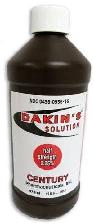 Dakins Solution Antimicrobial Wound Cleanser 16 oz. Bottle, 00436093616 - EACH