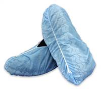 Shoe Cover, McKesson, One Size Fits Most Shoe High Non-skid Blue NonSterile, 16-3510 - Case of 150