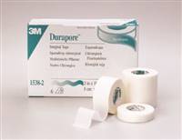 Durapore Medical Tape Silk-Like Cloth 2 Inch X 10 Yard White NonSterile, 1538-2 - Case of 60