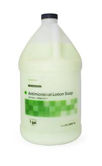 Antimicrobial Soap, McKesson, Lotion 1 gal. Jug Herbal Scent, 53-28081-GL - Case of 4