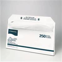 Scott Surpass Toilet Seat Cover Half Fold 14-1/2 X 17 Inch, 39000 - CASE OF 5000