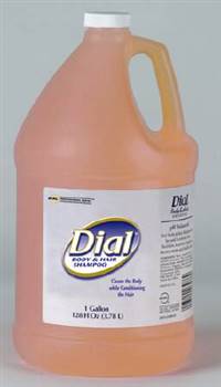 Dial Shampoo and Body Wash, 128 oz. Jug Peach Scent, DIA03986 - Case of 4
