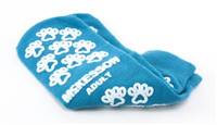 McKesson Terries Slipper Socks Teal Above the Ankle, 40-3828-001 - CASE OF 48