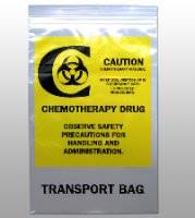 Chemo Drug Transport Bag, Elkay, Plastics Clear LDPE 9 X 12 Inch, F40912CTB - Pack of 100