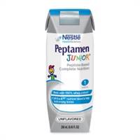 Peptamen Junior 250 mL Carton Ready to Use Unflavored Ages 1-13 Years, 9871616253 - EACH