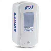 Purell LTX-12 Hand Hygiene Dispenser, White Plastic Motion Activated 1200 mL Wall Mount, 1920-04 - Case of 4