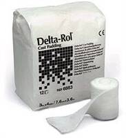 Delta-Rol Cast Padding Undercast 4 Inch X Yard Acrylic NonSterile, 6884 - BAG OF 12