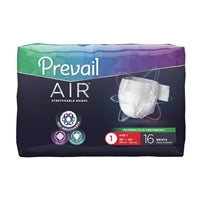 Prevail Air Brief, Size 1, Stretchable Breathable Brief, AIR-012